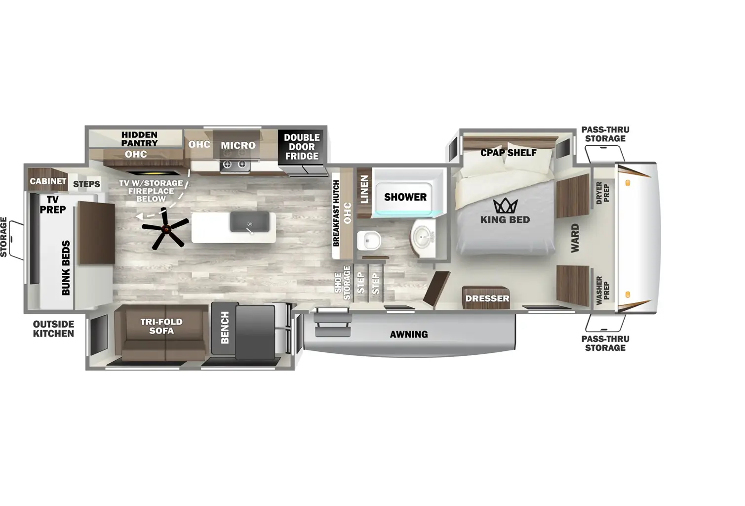 32BHT Floorplan Image